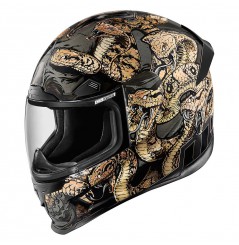 Casque Moto ICON Alliance GT SHAGUAR Noir - Or