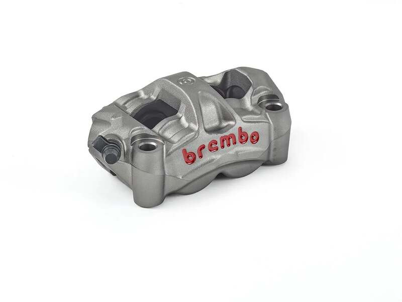 Etrier de frein avant gauche BREMBO M50 titane Ø30mm pour KTM 1290 Super Duke R (14-20) - 920.A885.80