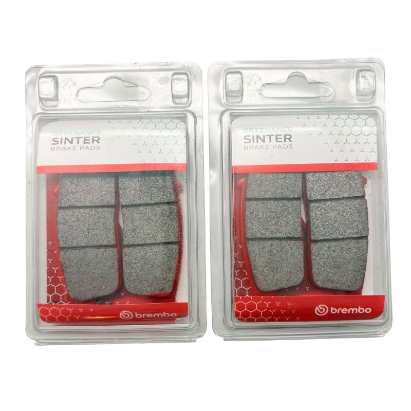 Pack Plaquettes de Frein avant Brembo Route Métal Fritté pour Aprilia Caponord 1200 (13-16) - 07BB38.SA Pack Plaquettes de Frein avant Brembo Route Métal Fritté pour Aprilia Caponord 1200 (13-16) - 07BB38.SA