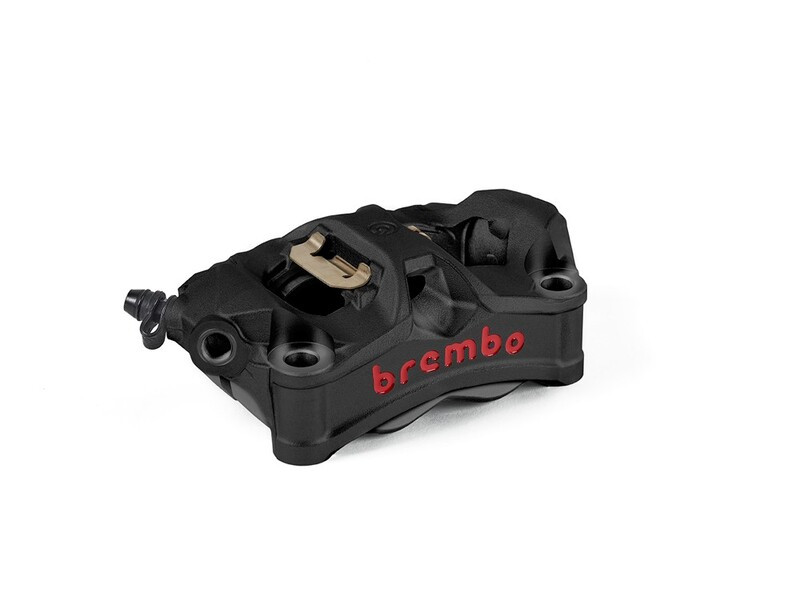 Etrier de frein avant gauche BREMBO Stylema noir pour Ducati Panigale V4 (18-24) - 920.D020.92