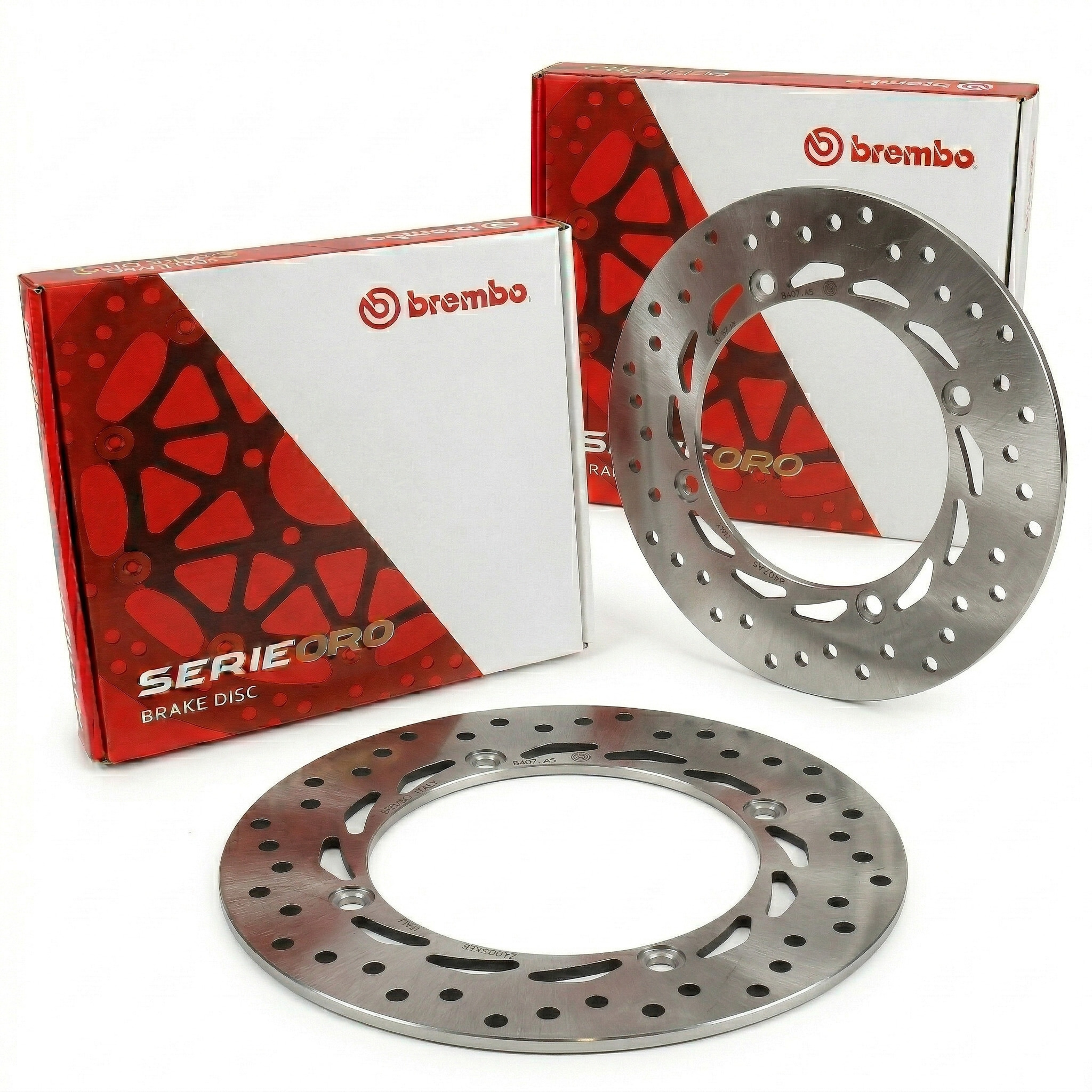 Paire de Disques de Frein avant fixe Brembo pour Honda XL 600 V Transalp (97-99) - 68B407A5