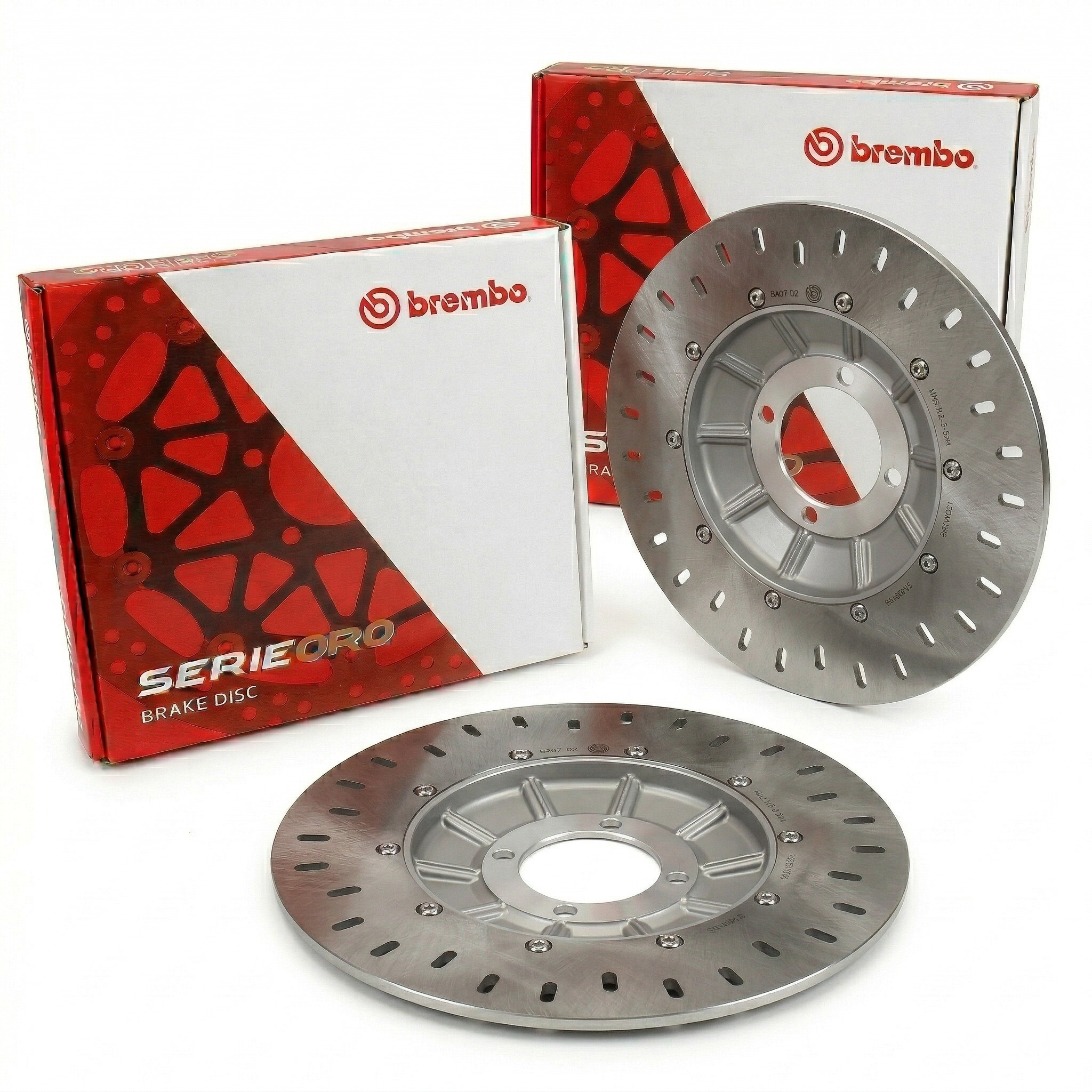 Paire de Disques de Frein avant fixe Brembo pour BMW R 1100 S (1999) - 68B407D2