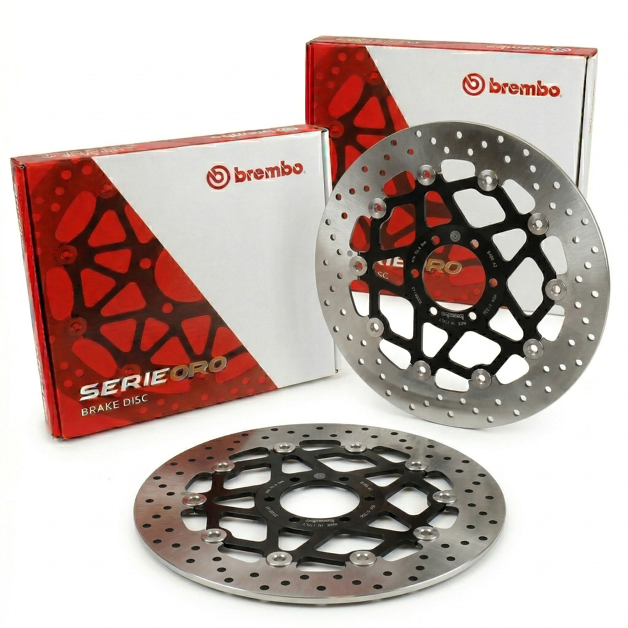 Paire de Disques de Frein avant flottant Brembo pour Kawasaki ZXR 400 (91-99) - 78B40899