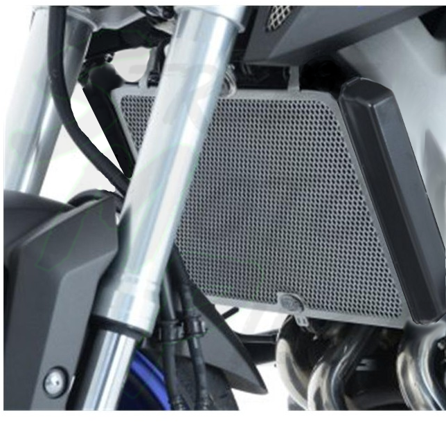 Protection de Radiateur Alu (Titane) R&G pour Yamaha MT-09 (14-16) - RAD0159TI