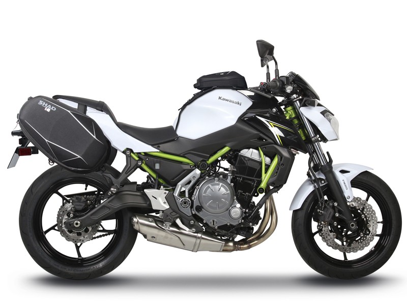 Support sacoches latérales Shad "Side Bag Holder" pour Z650 (16-24) Ninja 650 (17-24)