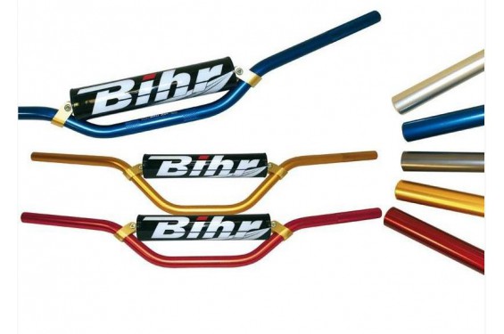 Guidon Moto Custom En Aluminium - Diamètre 22mm, Longueur 75cm - Couleurs Et Finition Or Disponibles