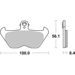 Pack Plaquettes de Frein avant Brembo Route Métal Fritté pour BMW R 1100 GS (94-99) - 07BB24.SA