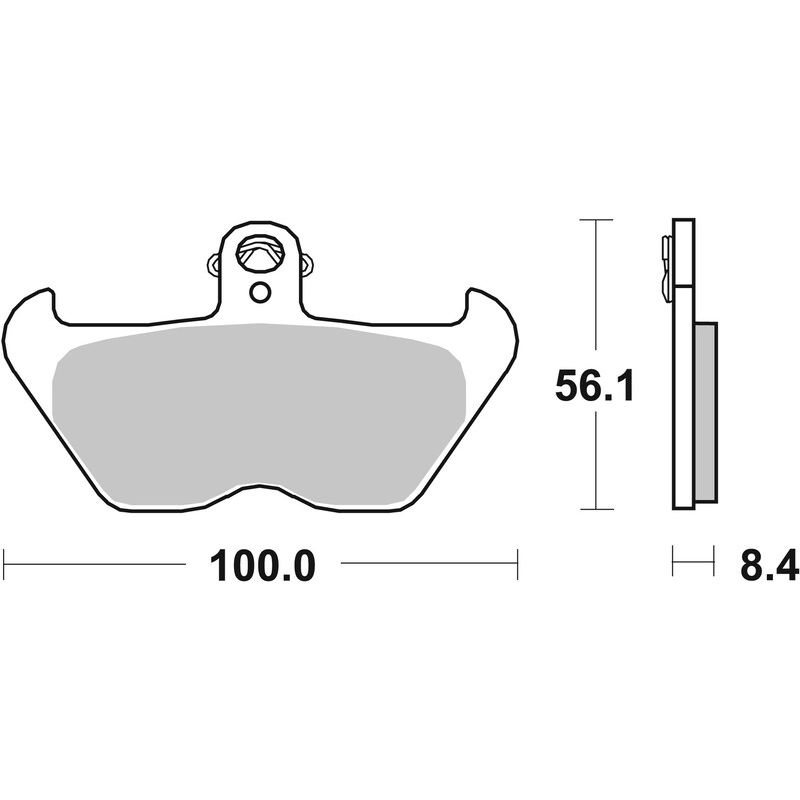 Pack Plaquettes de Frein avant Brembo Route Métal Fritté pour BMW R 1100 GS (94-99) - 07BB24.SA Pack Plaquettes de Frein avant Brembo Route Métal Fritté pour BMW R 1100 GS (94-99) - 07BB24.SA