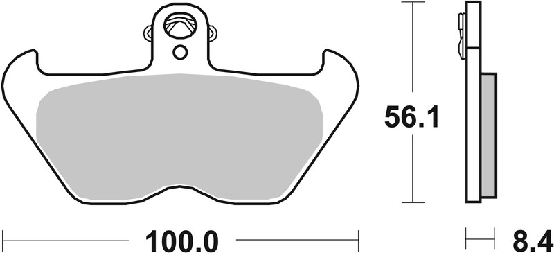 Pack Plaquettes de Frein avant Brembo Route Métal Fritté pour BMW R 1100 GS (94-99) - 07BB24.SA