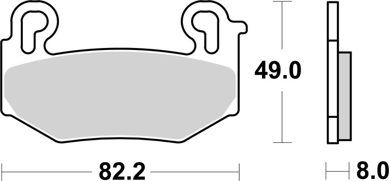 Pack Plaquettes de Frein avant Brembo Route Métal Fritté pour BMW R 1300 GS Adventure (2025) - 07BB42.SA
