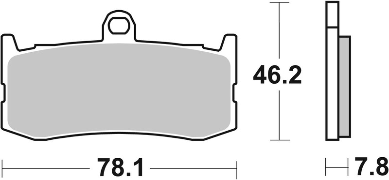 Pack Plaquettes de Frein avant Brembo Route Métal Fritté pour Triumph Daytona 675 (09-17) - 07GR06.SA