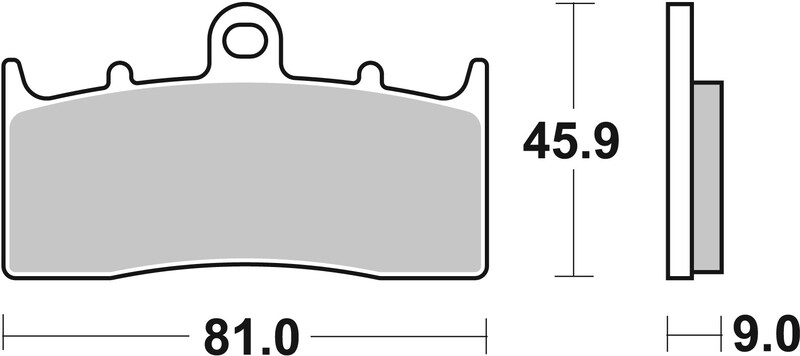 Pack Plaquettes de Frein avant Brembo Route Métal Fritté pour BMW K 1200 R (04-08) - 07GR62.SA