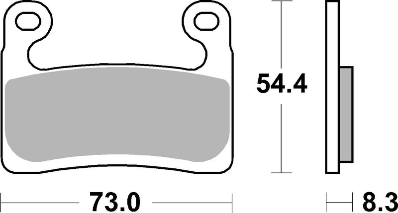 Pack Plaquettes de Frein avant Brembo Route Métal Fritté pour BMW R 1250 GS Adventure (19-24) - 07GR90.SA