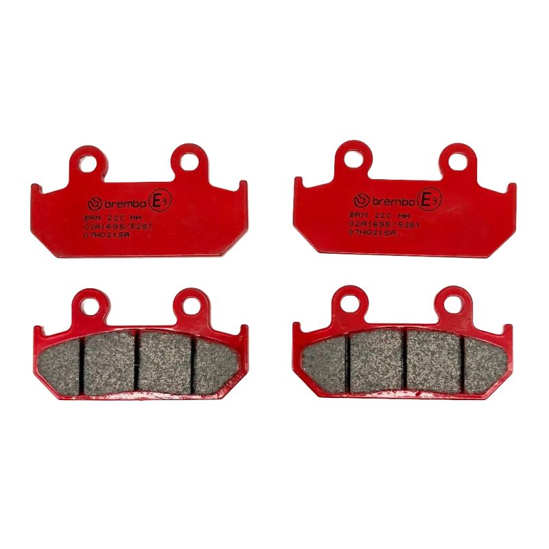 Pack Plaquettes de Frein avant Brembo Route Métal Fritté pour Honda XRV 750 Africa Twin (90-92) - 07HO21.SA Pack Plaquettes de Frein avant Brembo Route Métal Fritté pour Honda XRV 750 Africa Twin (90-92) - 07HO21.SA