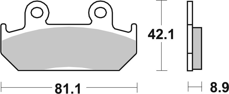 Pack Plaquettes de Frein avant Brembo Route Métal Fritté pour Honda XRV 750 Africa Twin (90-92) - 07HO21.SA