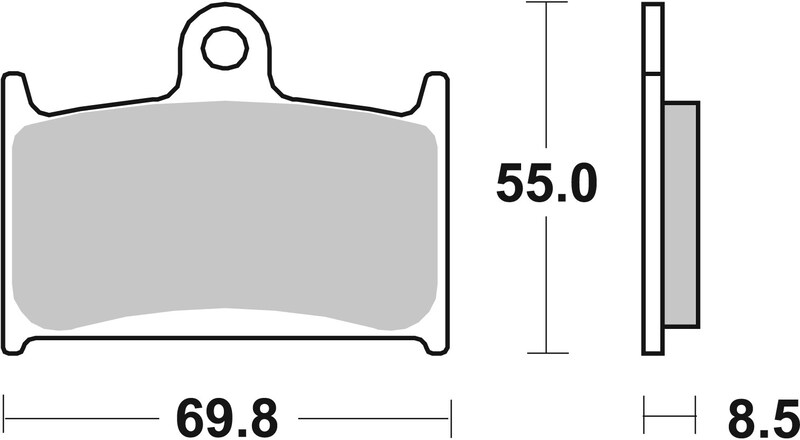 Pack Plaquettes de Frein avant Brembo Route Métal Fritté pour Indian Chief Classic (11-13) - 07SU14.SA