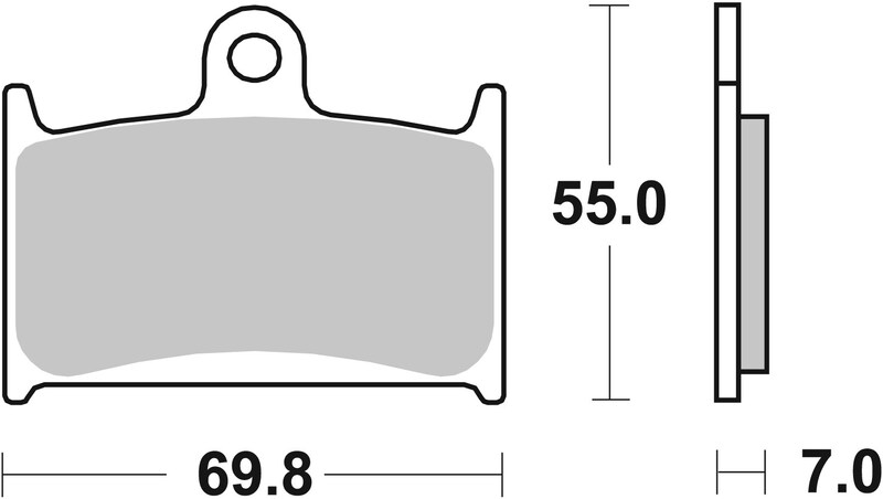 Pack Plaquettes de Frein avant Brembo Route Métal Fritté pour Suzuki RF 900 R (94-98) - 07SU22.SA