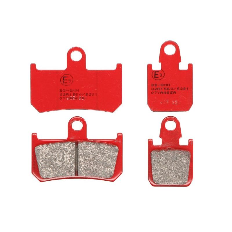 Pack Plaquettes de Frein avant Brembo Route Métal Fritté pour Yamaha MT-01 (07-09) - 07YA46.SA Pack Plaquettes de Frein avant Brembo Route Métal Fritté pour Yamaha MT-01 (07-09) - 07YA46.SA