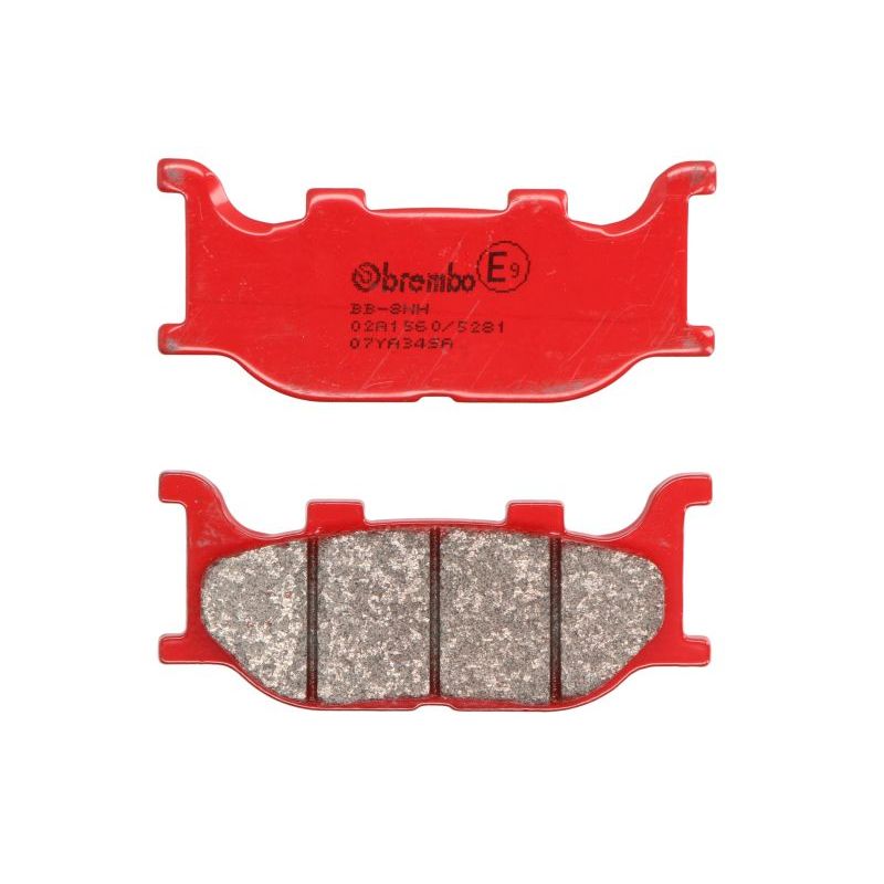 Pack Plaquettes de Frein avant Brembo Route Métal Fritté pour Yamaha XVS 1300 A Midnight Star (07-13) - 07YA34.SA Pack Plaquettes de Frein avant Brembo Route Métal Fritté pour Yamaha XVS 1300 A Midnight Star (07-13) - 07YA34.SA