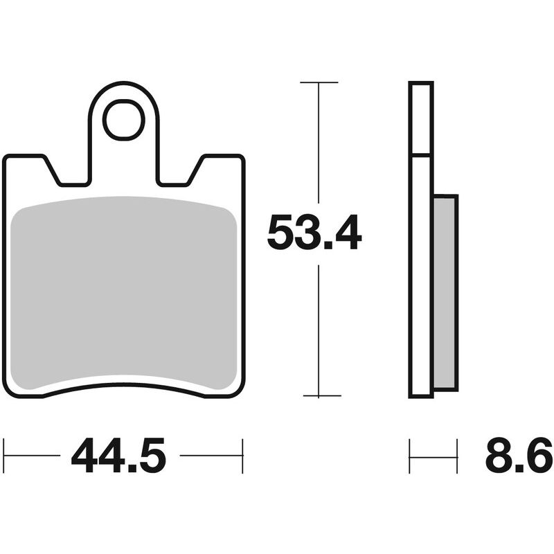 Pack Plaquettes de Frein avant Brembo Route Métal Fritté pour Triumph Trophy 1215 SE (12-17) - 07YA09.SA Pack Plaquettes de Frein avant Brembo Route Métal Fritté pour Triumph Trophy 1215 SE (12-17) - 07YA09.SA