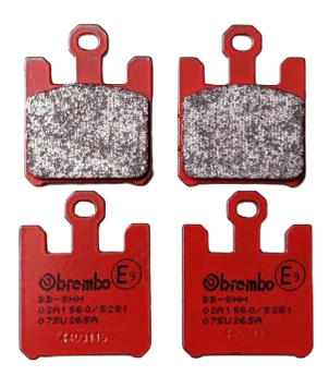Pack Plaquettes de Frein avant Brembo Route Métal Fritté pour Kawasaki Ninja ZX-12 R (04-06) - 07SU26.SA