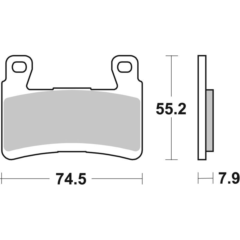 Pack Plaquettes de Frein avant Brembo Route Métal Fritté pour Kawasaki Ninja ZX-6 R (636) (13-16) et (19-21) - 07KA29.SA Pack Plaquettes de Frein avant Brembo Route Métal Fritté pour Kawasaki Ninja ZX-6 R (636) (13-16) et (19-21) - 07KA29.SA
