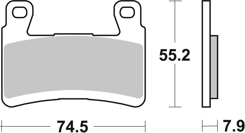 Pack Plaquettes de Frein avant Brembo Route Métal Fritté pour Kawasaki Ninja ZX-6 R (636) (13-16) et (19-21) - 07KA29.SA