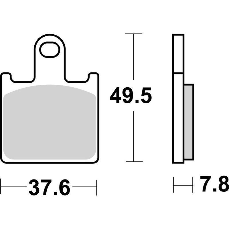 Pack Plaquettes de Frein avant Brembo Route Métal Fritté pour Kawasaki ZZR 1400 (06-11) - 07KA28.SA Pack Plaquettes de Frein avant Brembo Route Métal Fritté pour Kawasaki ZZR 1400 (06-11) - 07KA28.SA