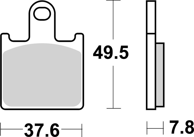 Pack Plaquettes de Frein avant Brembo Route Métal Fritté pour Kawasaki Z 1000 (07-09) - 07KA28.SA