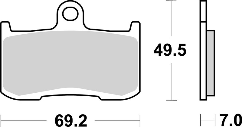 Pack Plaquettes de Frein avant Brembo Route Métal Fritté pour Indian Roadmaster 1800 (15-17) - 07KA23.SA