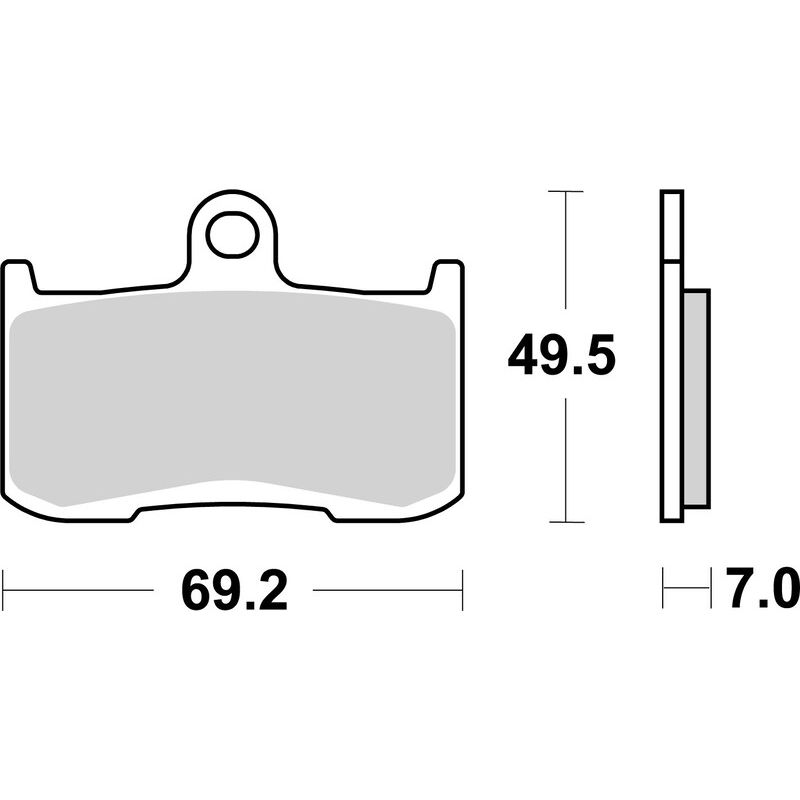 Pack Plaquettes de Frein avant Brembo Route Métal Fritté pour Indian Chieftain (15-17) - 07KA23.SA Pack Plaquettes de Frein avant Brembo Route Métal Fritté pour Indian Chieftain (15-17) - 07KA23.SA