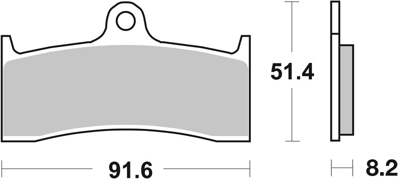 Pack Plaquettes de Frein avant Brembo Route Métal Fritté pour MV Agusta F4 1000 (02-12) - 07KA20.SA
