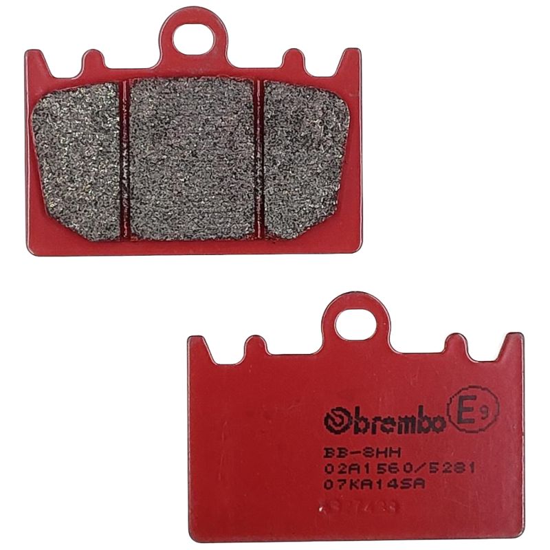 Pack Plaquettes de Frein avant Brembo Route Métal Fritté pour Kawasaki ZXR 400 (91-99) - 07KA14.SA Pack Plaquettes de Frein avant Brembo Route Métal Fritté pour Kawasaki ZXR 400 (91-99) - 07KA14.SA