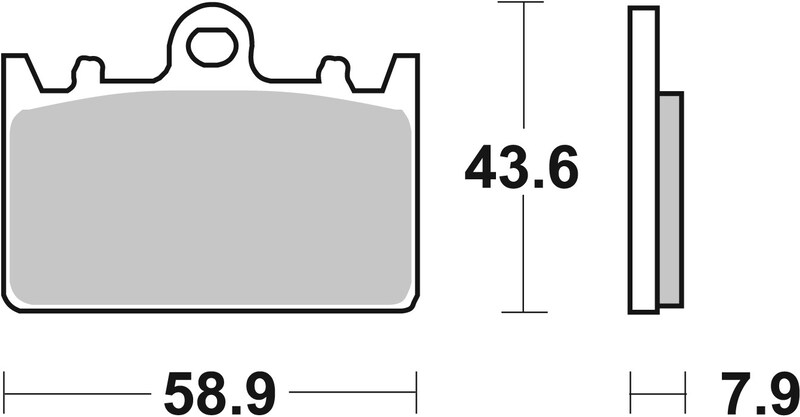 Pack Plaquettes de Frein avant Brembo Route Métal Fritté pour Kawasaki ZXR 400 (91-99) - 07KA14.SA