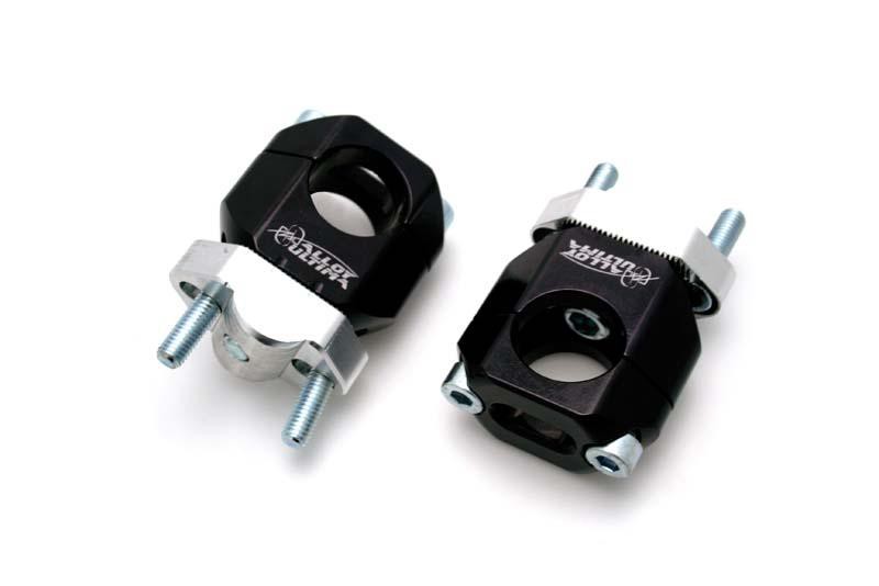Pontet Réglable Noir pour Tés de Fourche Moulés 22.2 mm