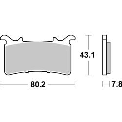 Pack Plaquettes de Frein avant Brembo Route Métal Fritté pour BMW S 1000 RR (23-25) - 07GR99.SA