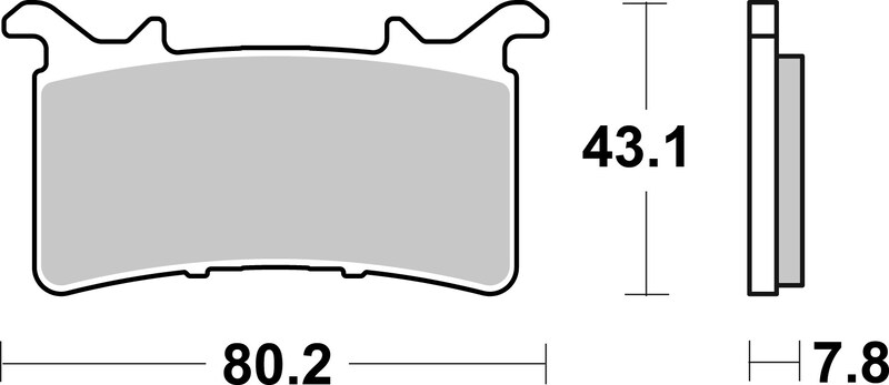 Pack Plaquettes de Frein avant Brembo Route Métal Fritté pour Honda CBR 1000 RR-R (20-24) - 07GR99.SA