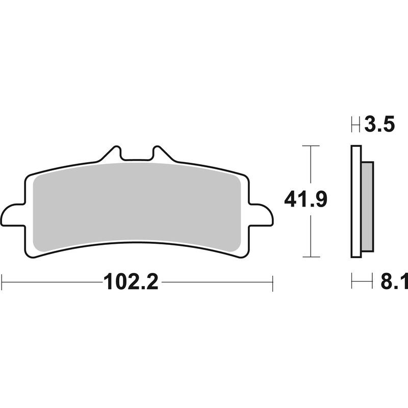 Pack Plaquettes de Frein avant Brembo Route Métal Fritté pour Triumph Scrambler 1200 XC (19-23) - 07BB37.SA Pack Plaquettes de Frein avant Brembo Route Métal Fritté pour Triumph Scrambler 1200 XC (19-23) - 07BB37.SA