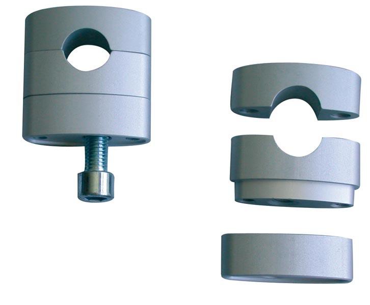 Pontet Réglable Anodisé Titane pour Tés de Fourche Percé ø 22.2 mm