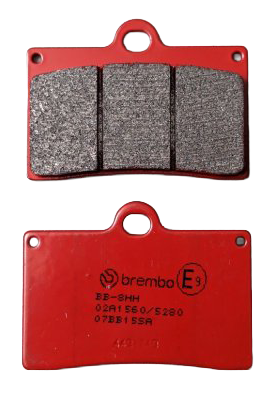 Plaquettes de Frein avant Brembo Route Métal Fritté pour Gilera XRT 350 Saturno (88-94) - 07BB15.SA