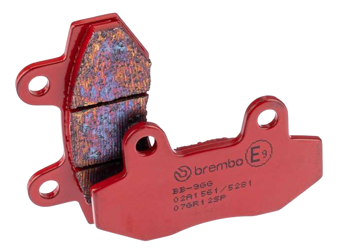 Plaquettes de Frein Arrière Brembo Métal Fritté pour Hyosung RT 125 (07-09) - 07GR12SP