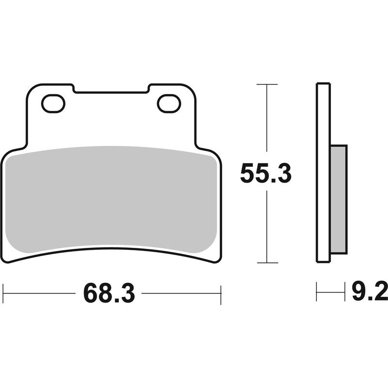 Plaquettes de Frein avant Brembo Route Métal Fritté pour Yamaha YZF-R125 (14-23) - 07GR77.SA Plaquettes de Frein avant Brembo Route Métal Fritté pour Yamaha YZF-R125 (14-23) - 07GR77.SA