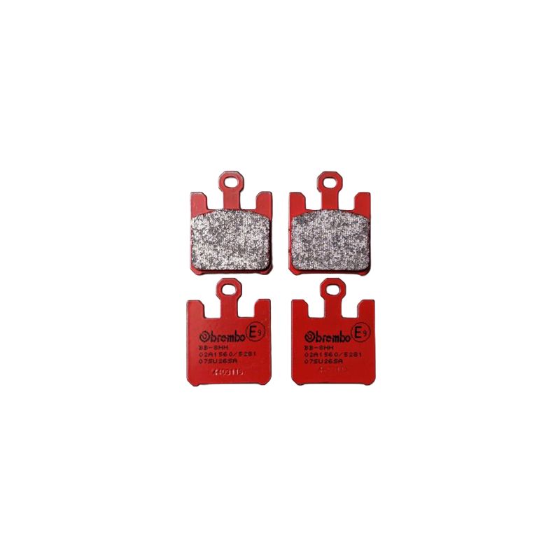 Plaquettes de Frein avant Brembo Route Métal Fritté pour Derbi Mulhacen 660 (2005) - 07SU26.SA Plaquettes de Frein avant Brembo Route Métal Fritté pour Derbi Mulhacen 660 (2005) - 07SU26.SA