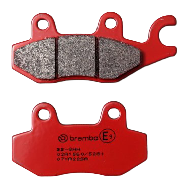 Plaquettes de Frein avant Brembo Route Métal Fritté pour Honda CBF 250 (04-06) - 07YA22.SA