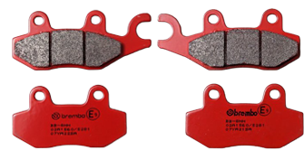 Pack Plaquettes de Frein avant Brembo Route Métal Fritté pour Triumph Trident 750 (92-98) - 07YA21.SA et 07YA22SA
