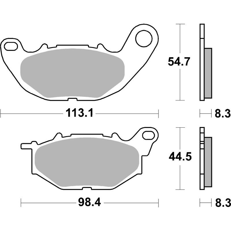 Plaquettes de Frein avant Brembo Route Métal Fritté pour Yamaha YZF-R3 (15-21) - 07YA52.SA Plaquettes de Frein avant Brembo Route Métal Fritté pour Yamaha YZF-R3 (15-21) - 07YA52.SA