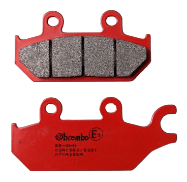 Plaquettes de Frein avant Brembo Route Métal Fritté pour Yamaha XTZ 660 Tenere (91-96) - 07YA25.SA