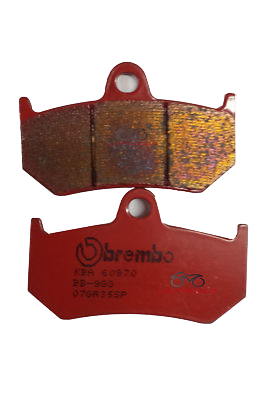 Plaquettes de Frein Arrière Brembo Métal Fritté pour MV Agusta Brutale 910 (06-08) - 07GR35SP