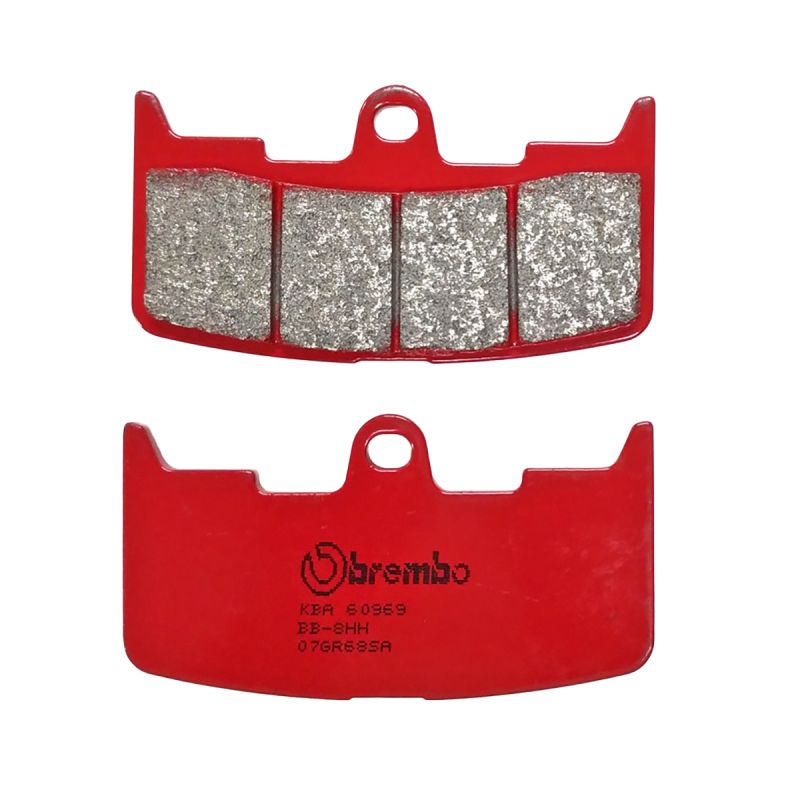 Plaquettes de Frein avant Brembo Route Métal Fritté pour Buell XB9S City X (03-10) - 07GR68.SA Plaquettes de Frein avant Brembo Route Métal Fritté pour Buell XB9S City X (03-10) - 07GR68.SA
