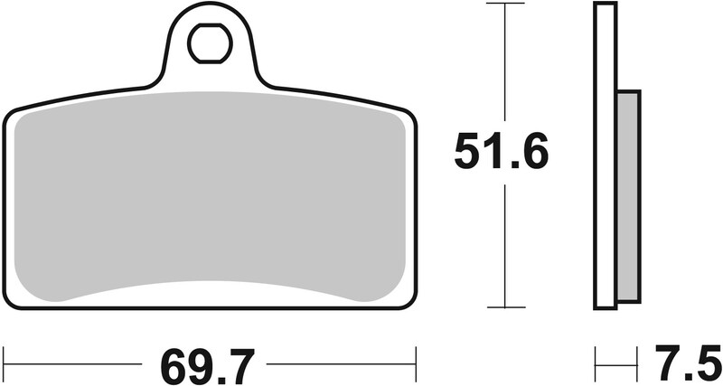Plaquettes de Frein avant Brembo Route Métal Fritté pour Aprilia RS4 125 (15-17) - 07GR72.SA